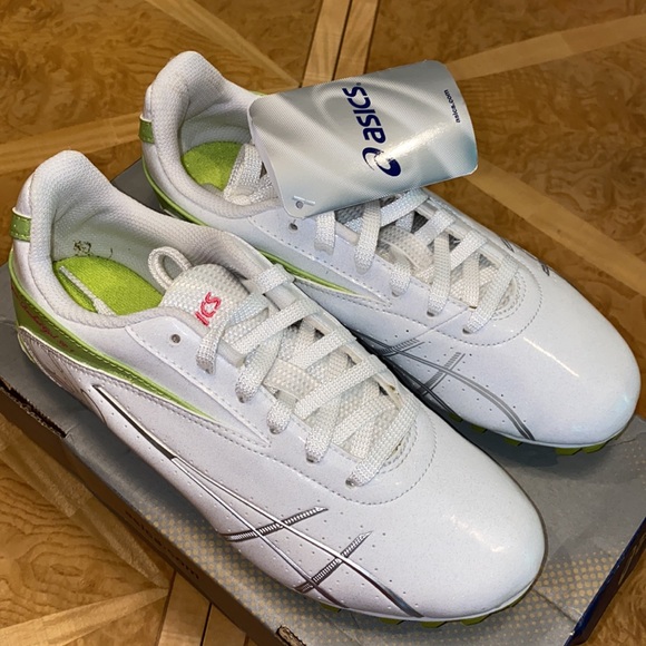 NEW!! ASICS Hyper Rocket Girl 4 Sprint Track & Field Spike Shoes Size 5 - Picture 2 of 8